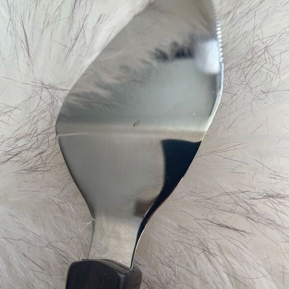 Cutco 1754 Slice N Serve Spatula Knife Cake Pie Server w/ Classic Brown Handle - Picture 5 of 12